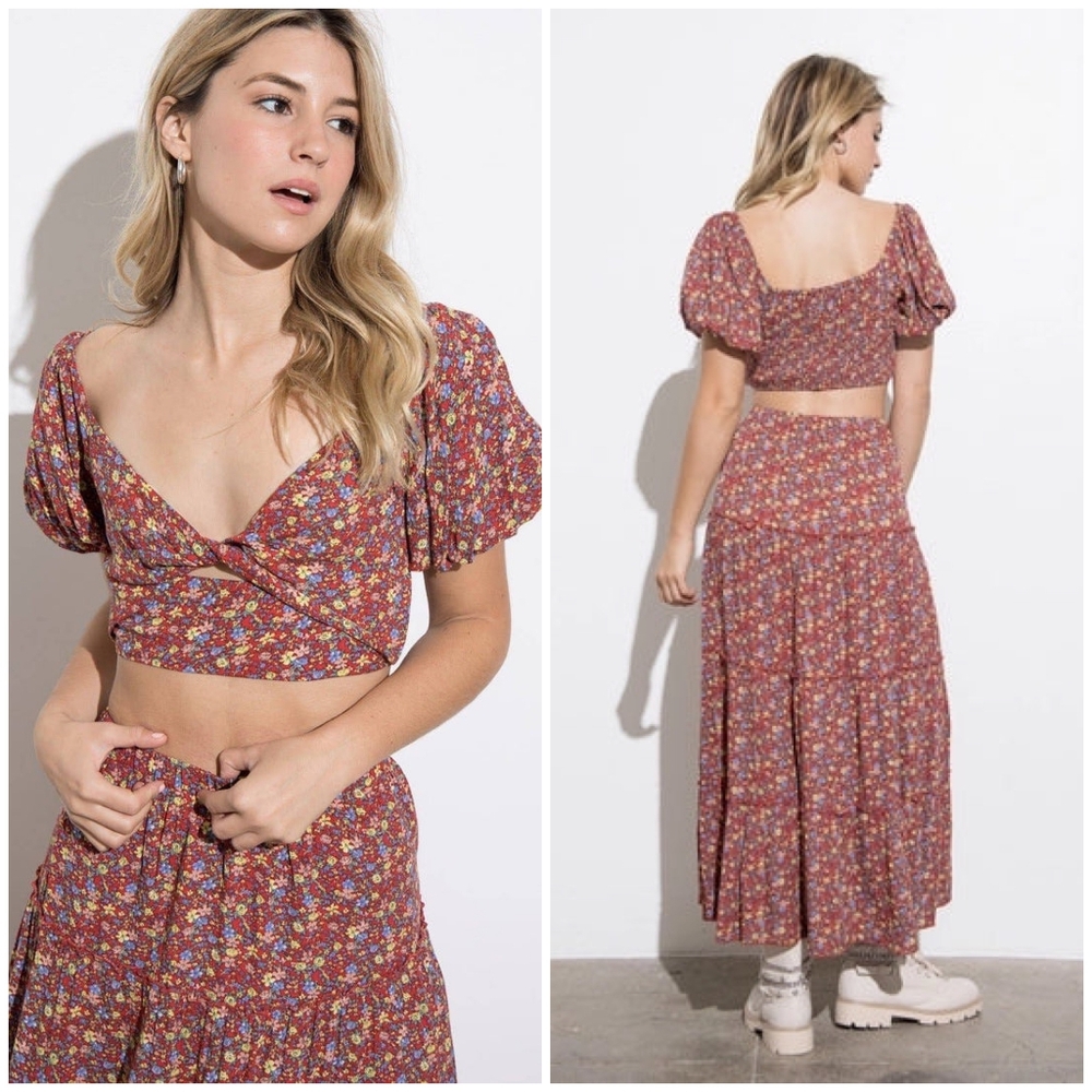 SHOP NEIGHBOR By In The Begging Chic 2-Piece Maxi Skirt Set - Picture 7 of 7